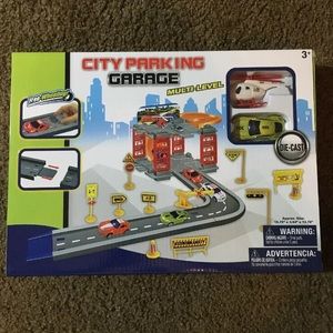 City Parking Garage Multi-Level for Die-cast Toy